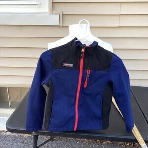 ~ Mountain Xpedition Boys Blue Fleece Water Repellent Jacket Side Pocket Size M